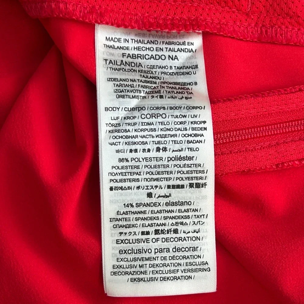 Nike Ohio State Buckeyes Mens XL Red Quarter Zip Hooded Windbreaker Jacket OSU